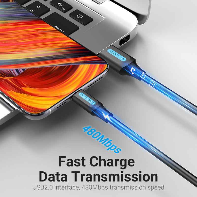 VENTION USB 2.0 5A Cable A Male to C Male PVC