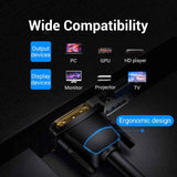 VENTION DVI(24+1) Male to Male Cable