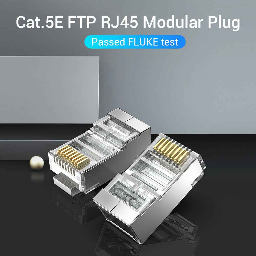 VENTION Cat.5E FTP RJ45 Modular Plug Transparent
