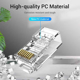 VENTION Cat.6 UTP RJ45 Modular Plug Transparent