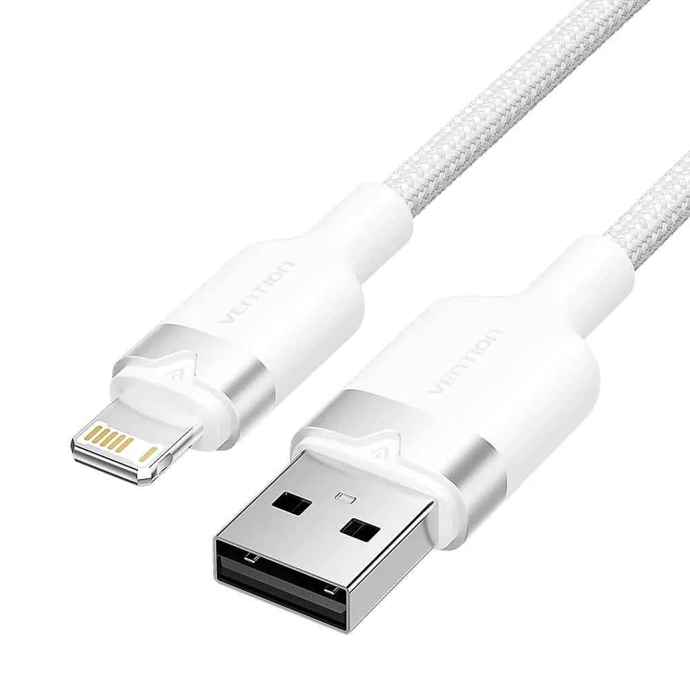 VENTION USB 2.0 2.4A Cable Type-A Male to Lightning Male Aluminum Alloy