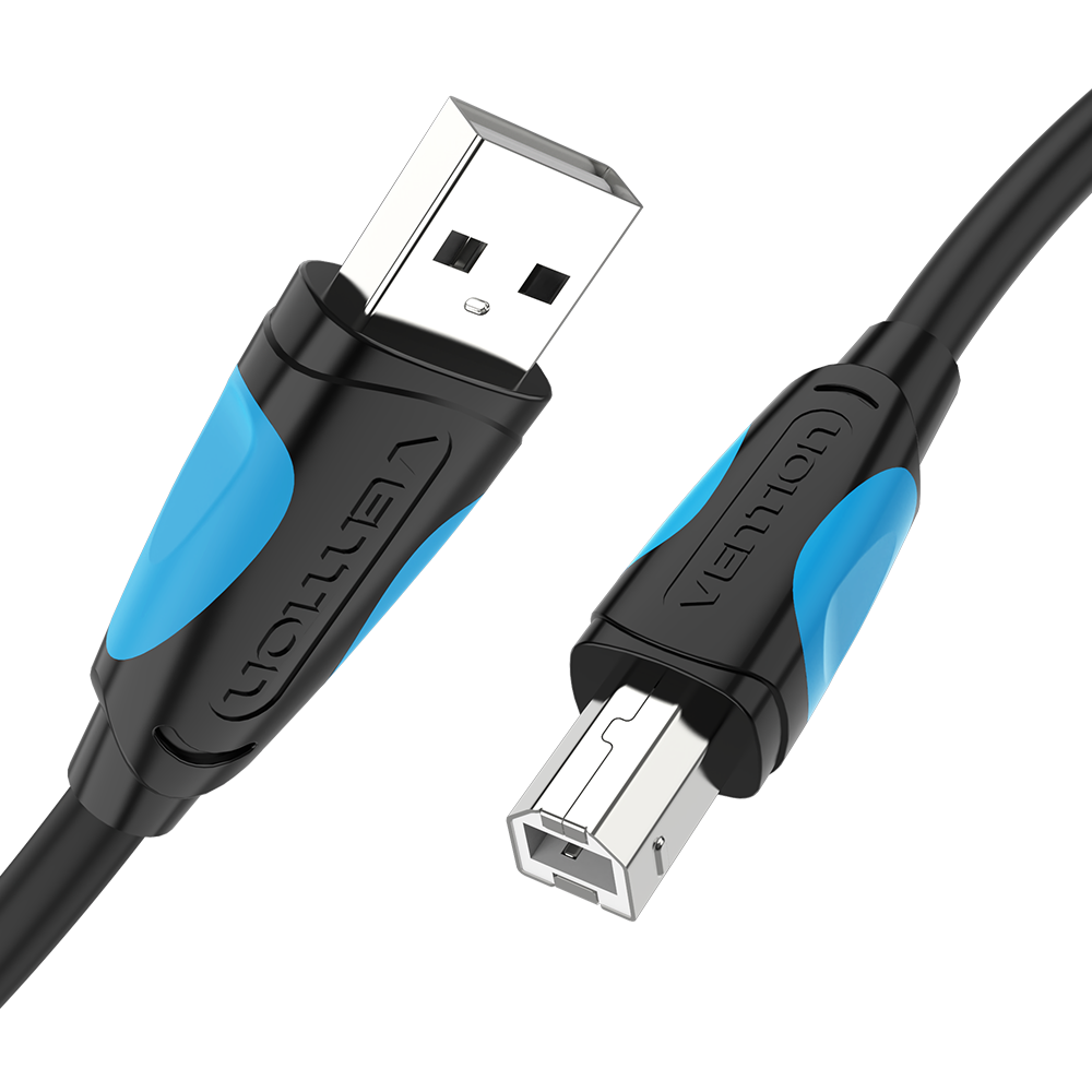 VENTION USB2.0 A Male to B Male Print Cable 1.5M Black