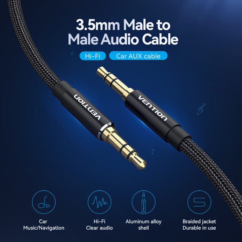 VENTION 3.5mm Male to Male Audio Cable